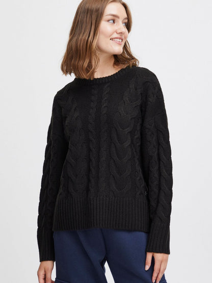 OXMO Strickpullover Damen