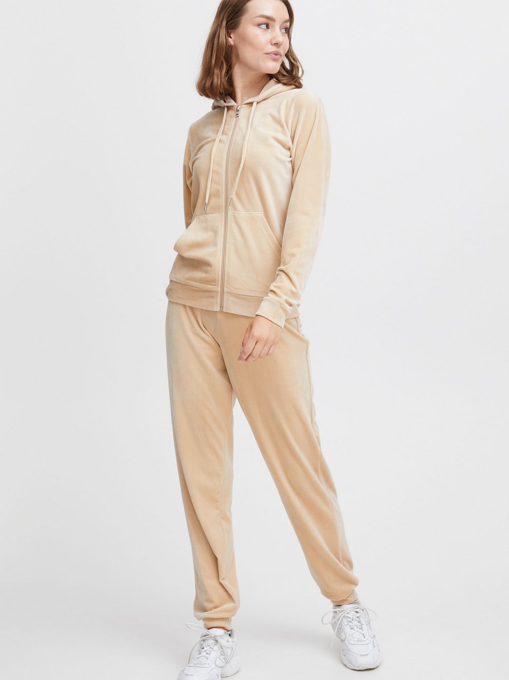 OXMO Strickjacke Damen meliert