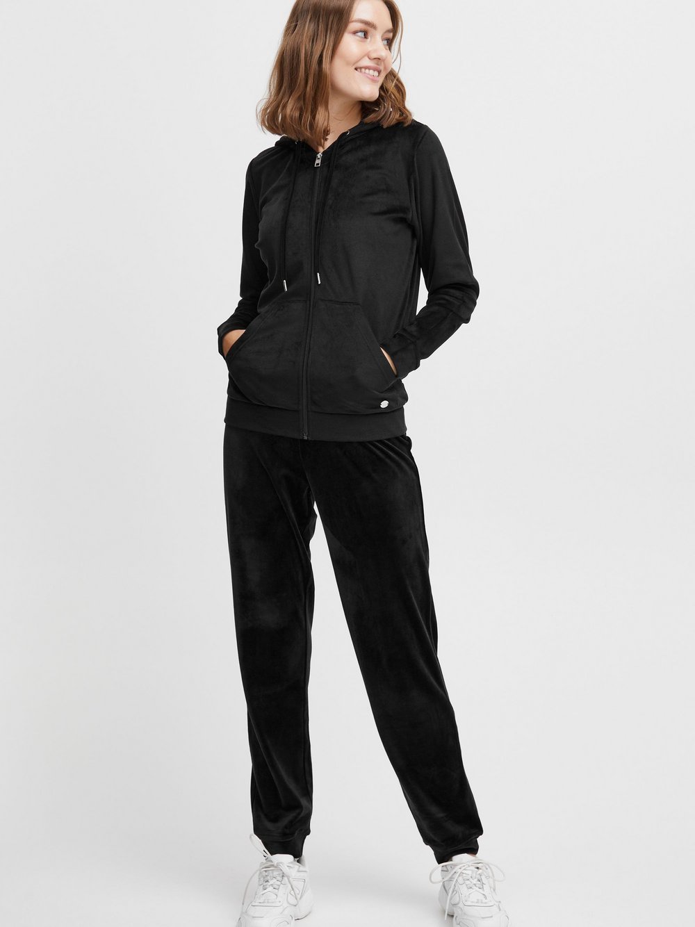 OXMO Strickjacke Damen meliert