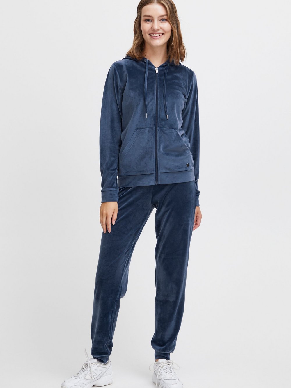 OXMO Strickjacke Damen meliert