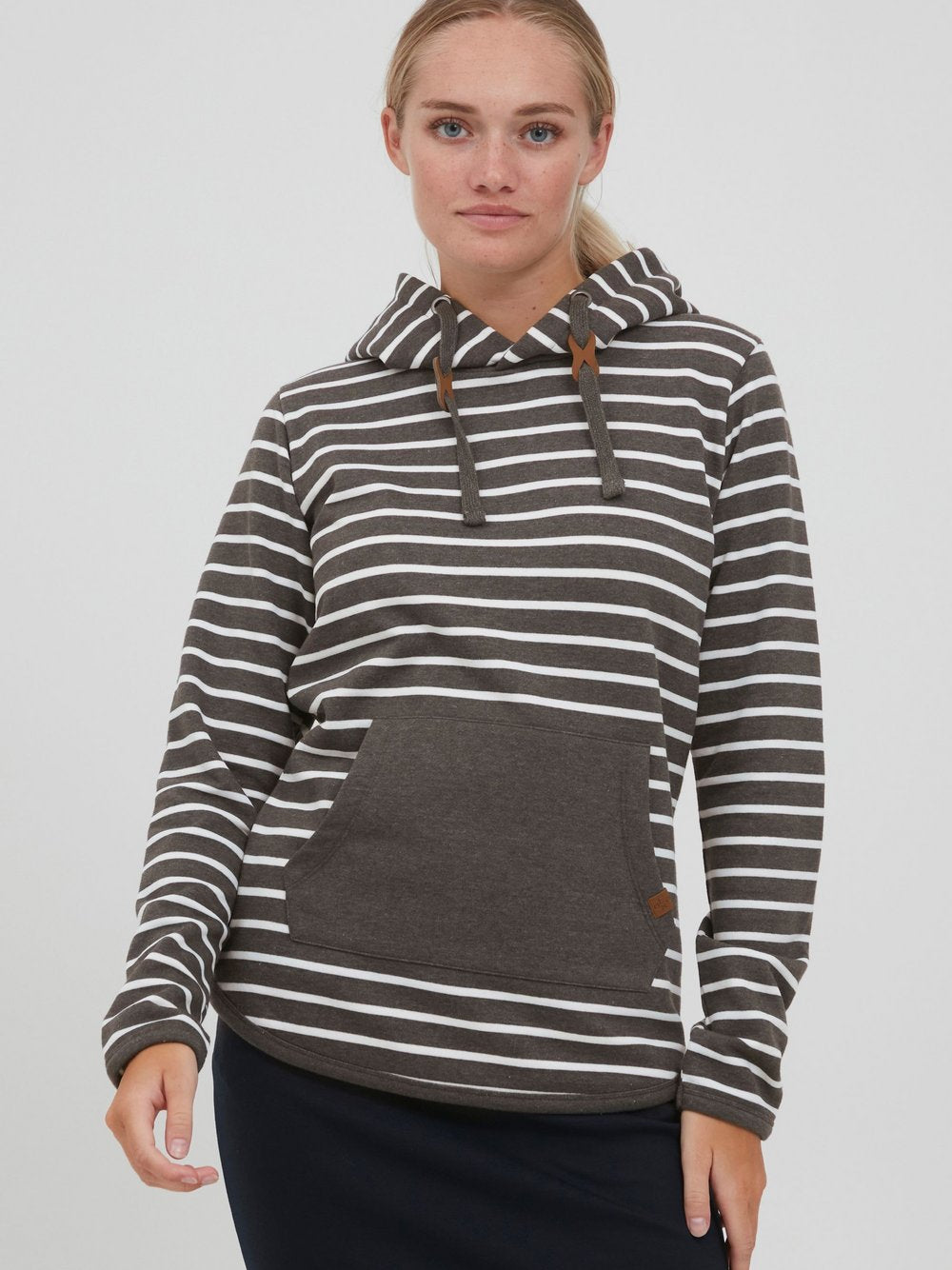 OXMO Hoodie Damen gestreift