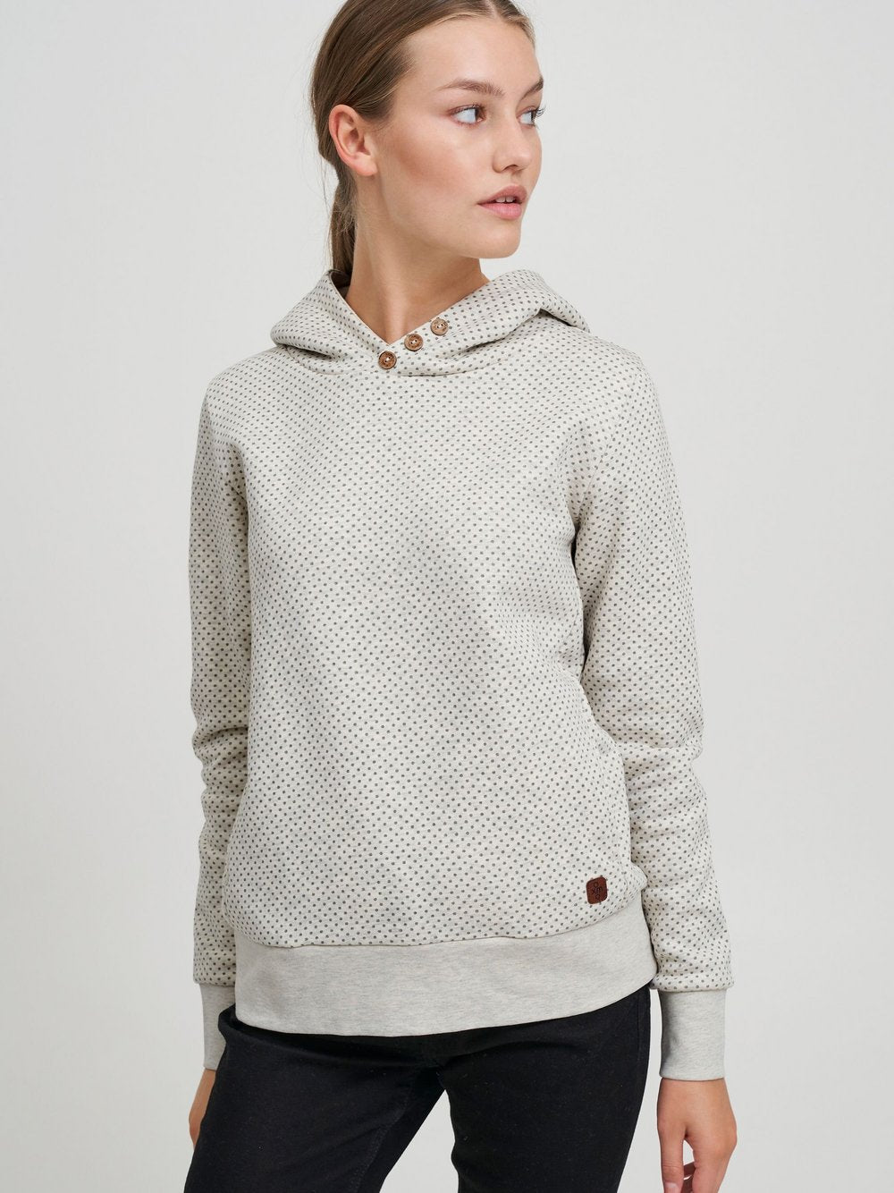 OXMO Hoodie Damen gestreift