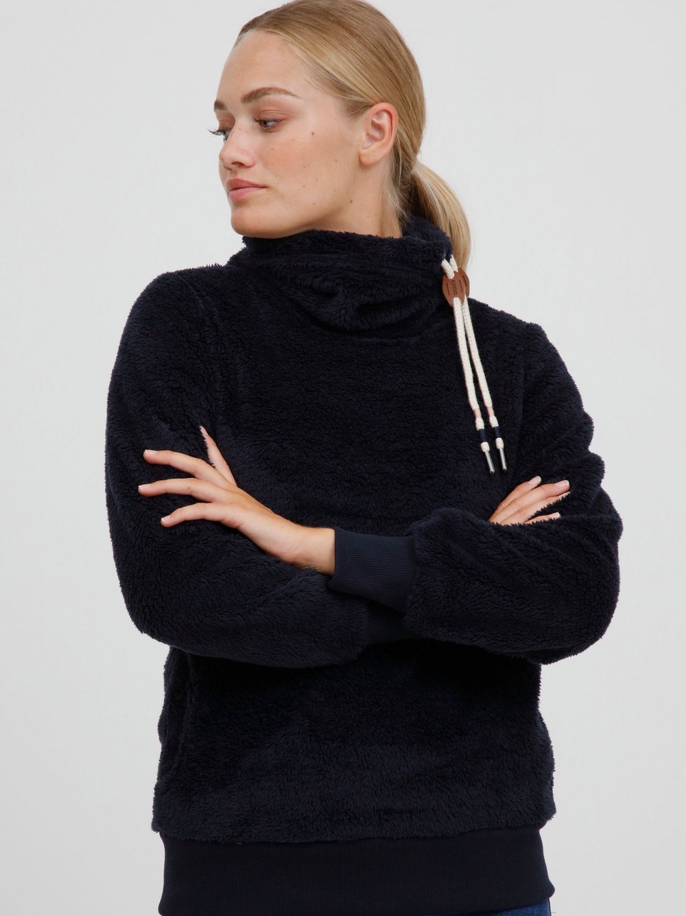OXMO Fleecepullover Damen
