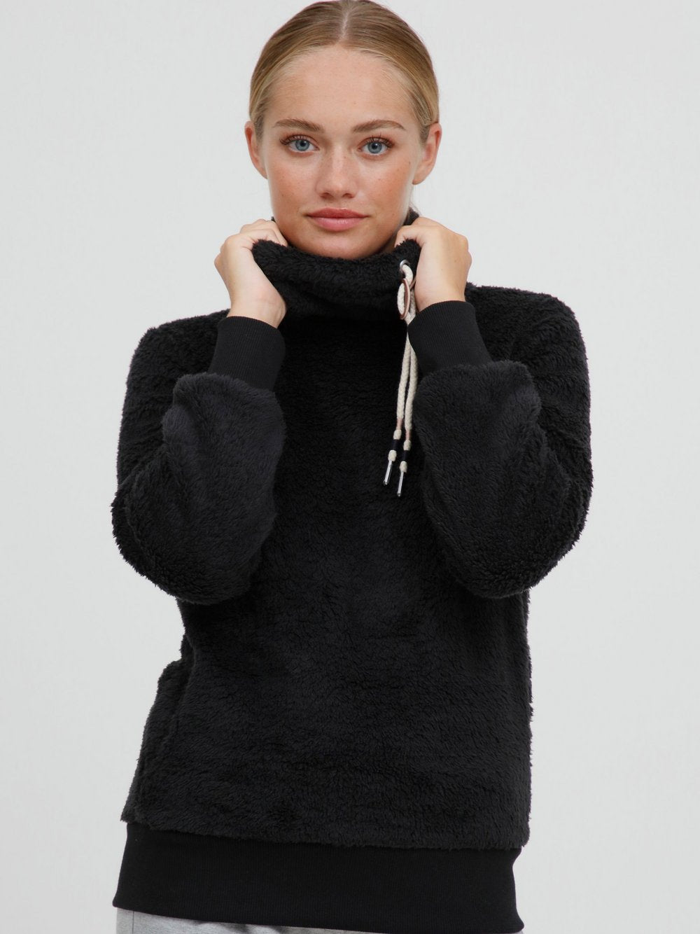 OXMO Fleecepullover Damen