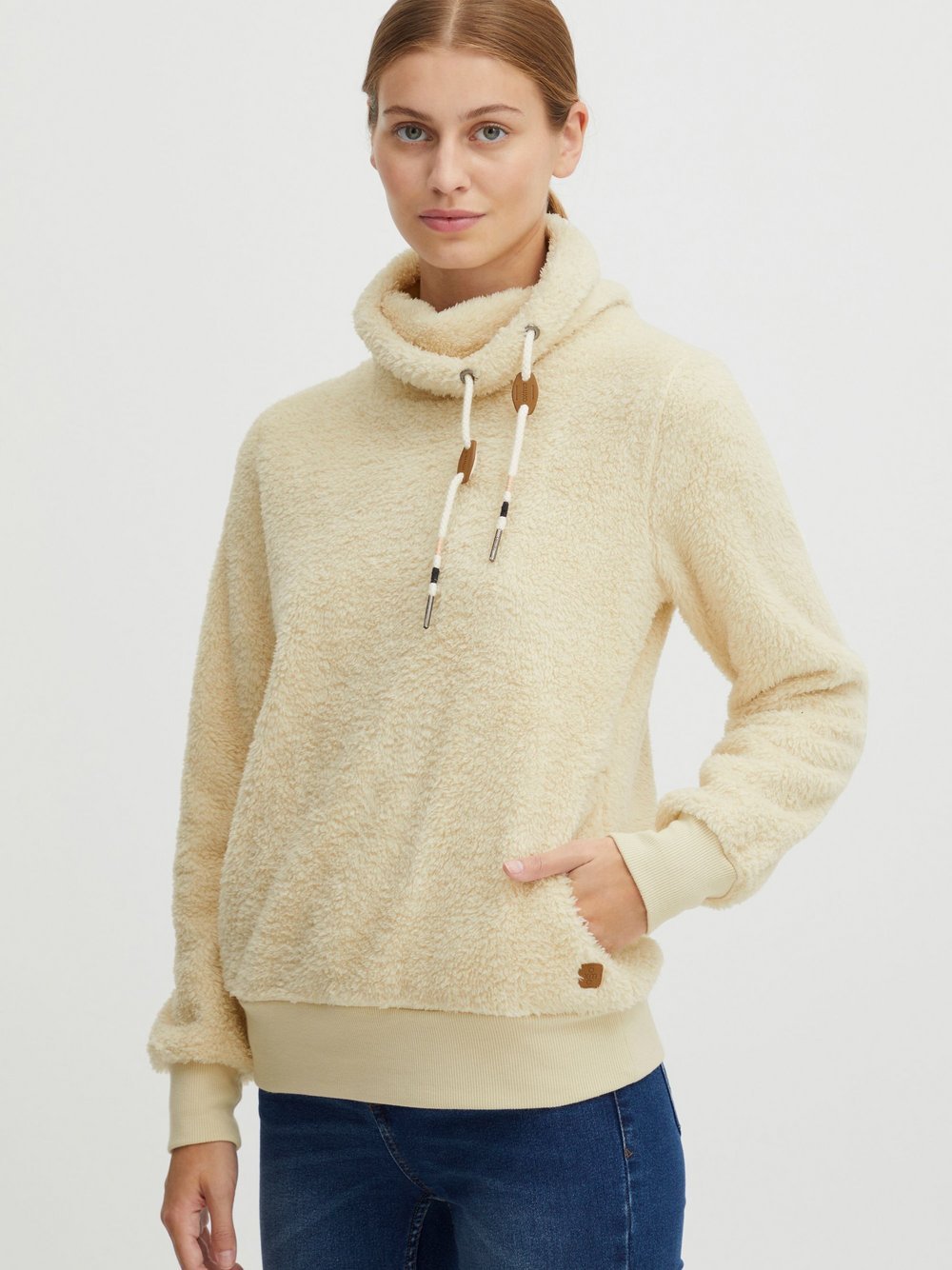 OXMO Fleecepullover Damen