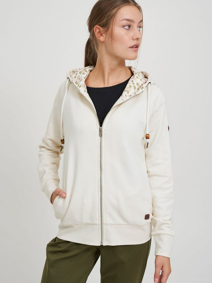 OXMO Strickjacke Damen meliert