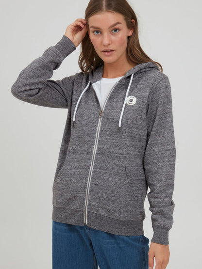 OXMO Strickjacke Damen meliert