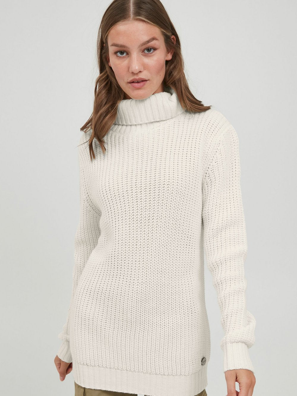 OXMO Strickpullover Damen meliert