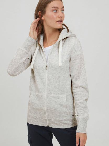 OXMO Strickjacke Damen meliert