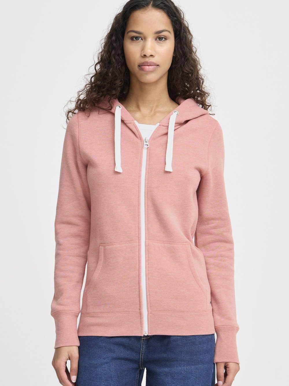 OXMO Strickjacke Damen meliert