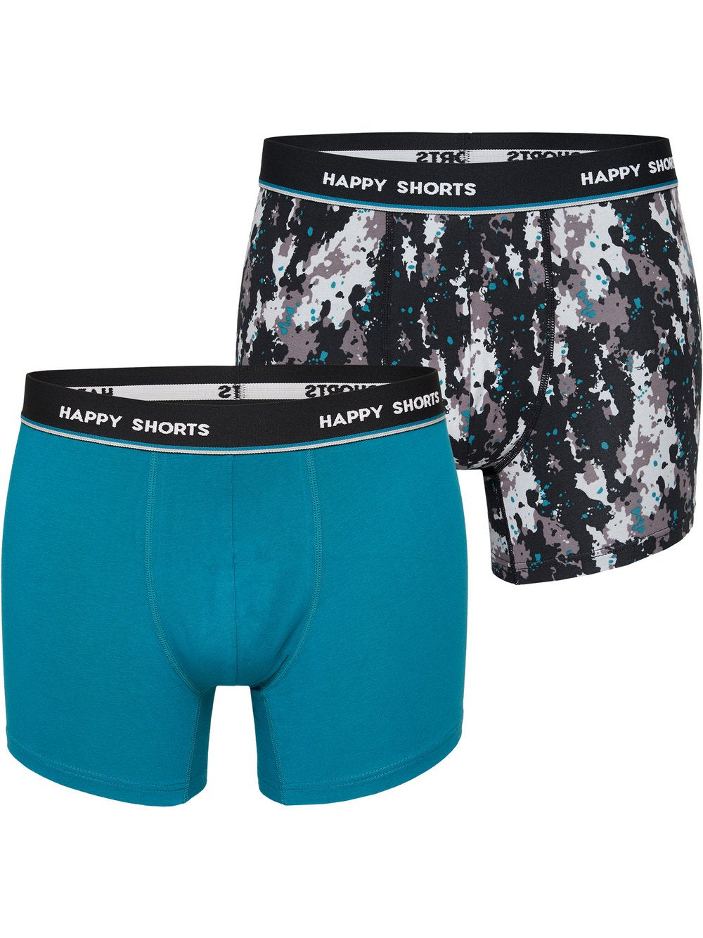 HAPPY SHORTS Pyjama Damen Jersey bedruckt