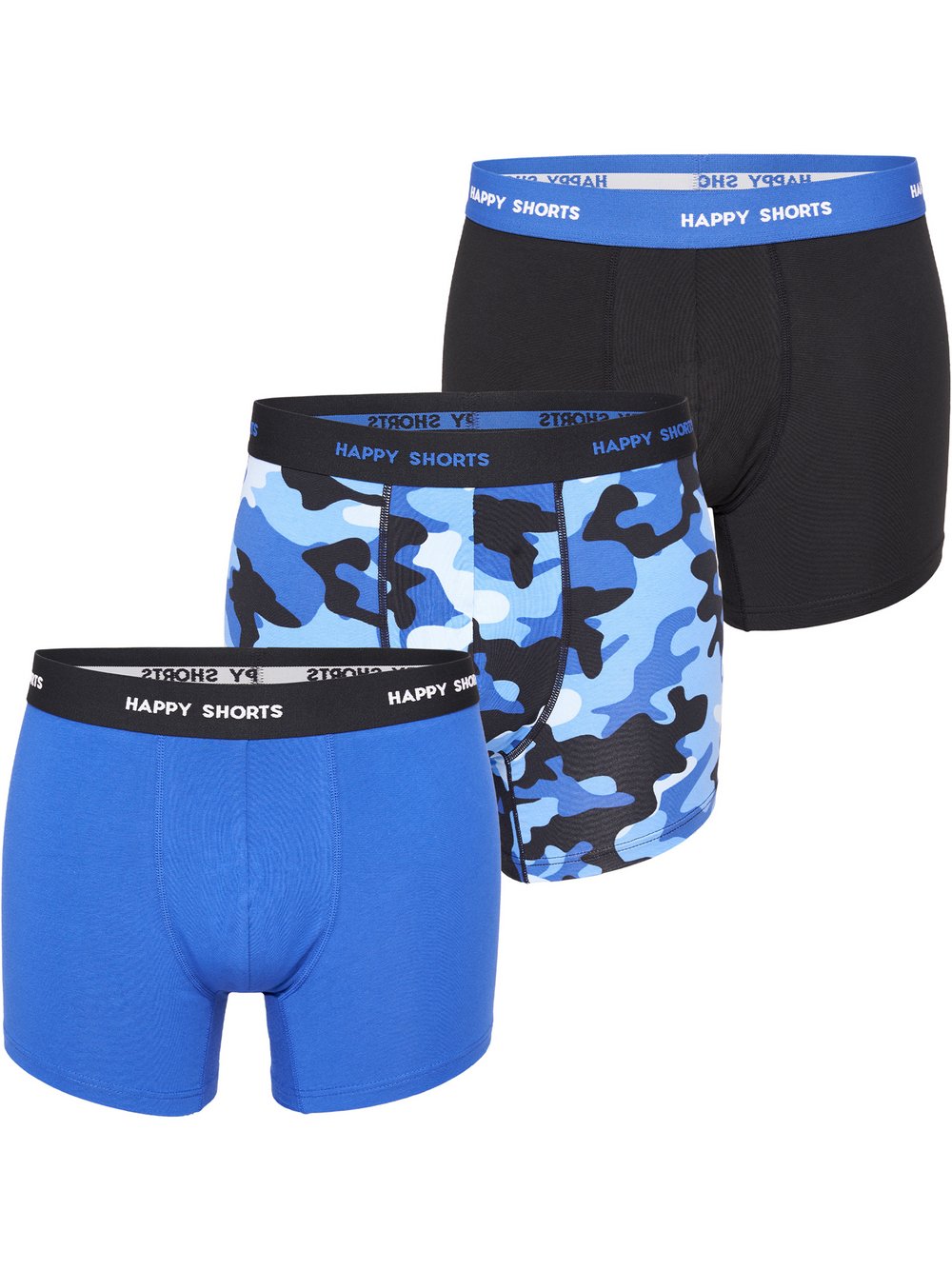 HAPPY SHORTS Pyjama Damen Jersey bedruckt