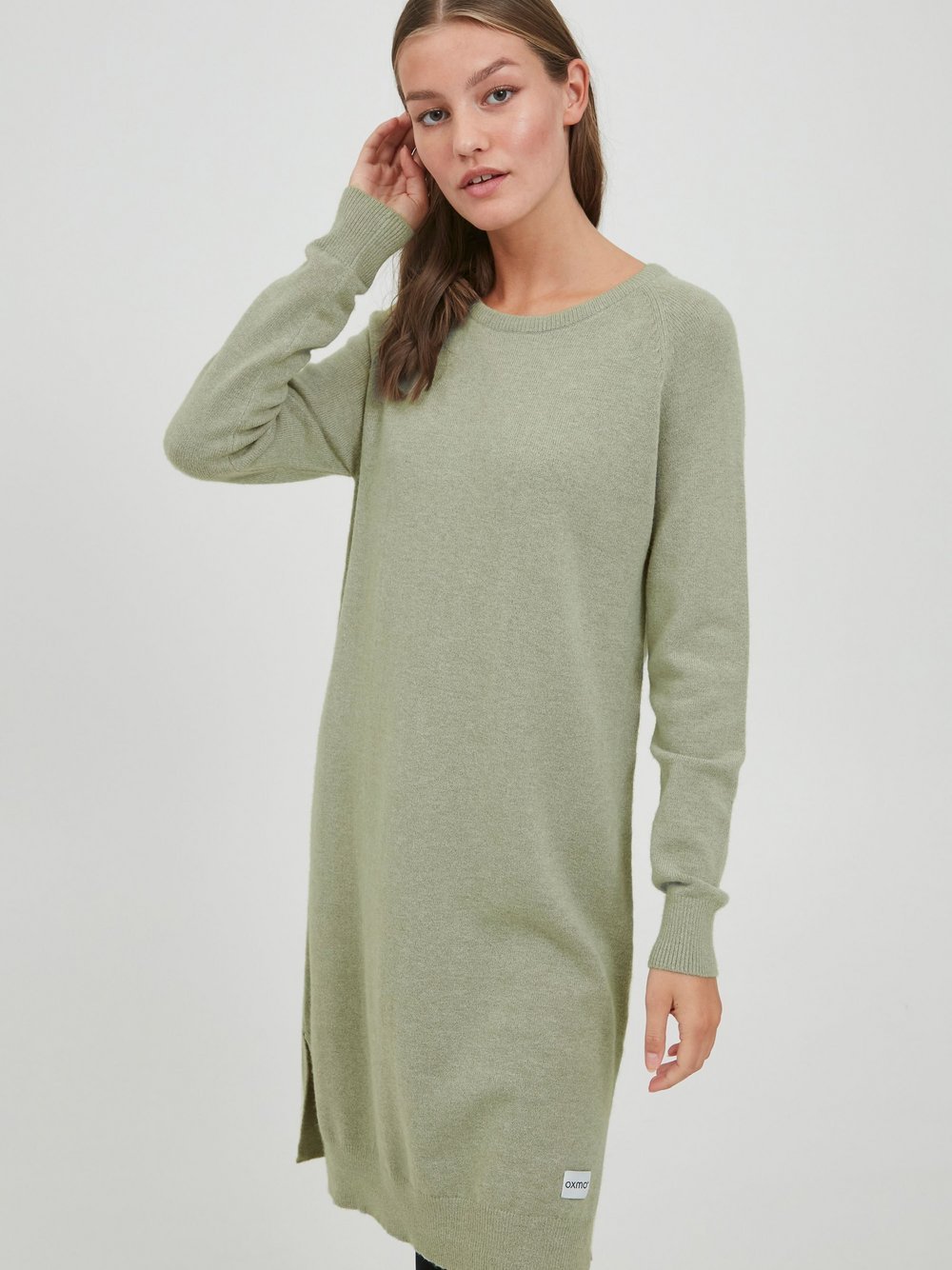 OXMO Strickkleid Damen meliert