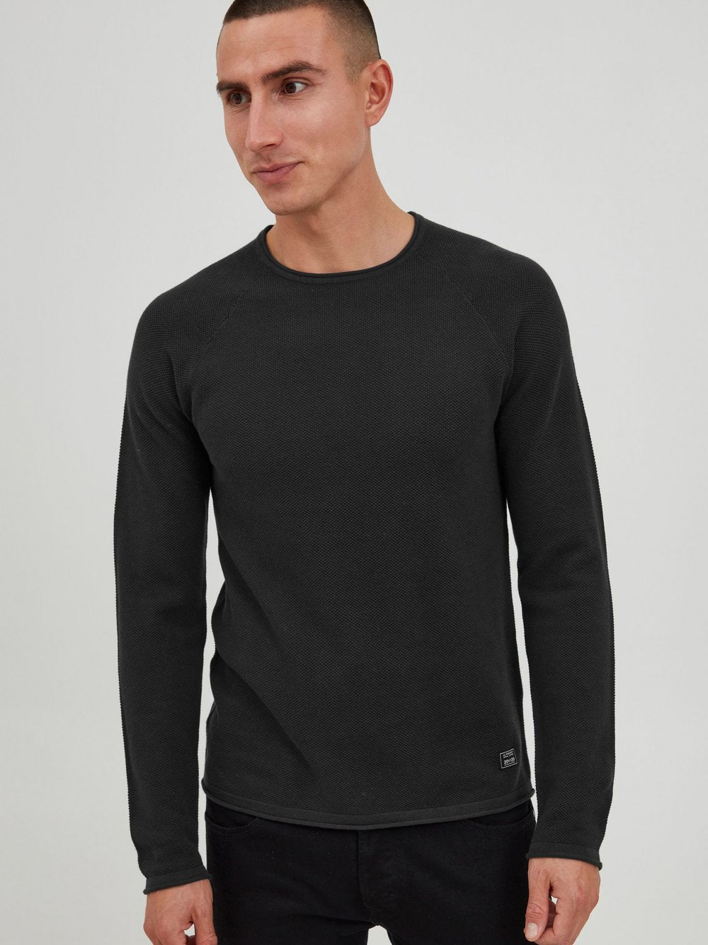 Indicode Rundhalspullover Herren Baumwolle