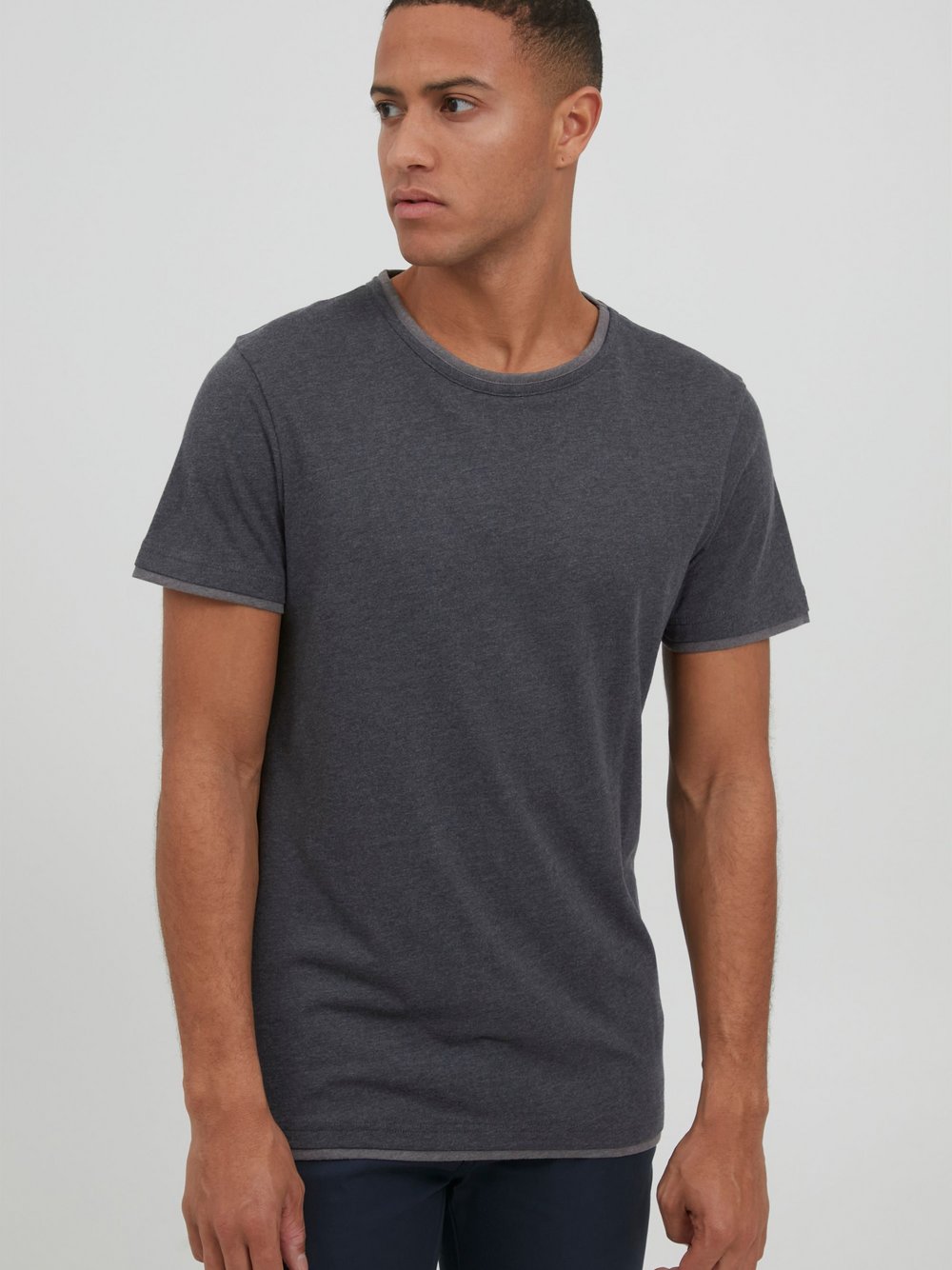 Indicode T-Shirt Herren Baumwolle bedruckt