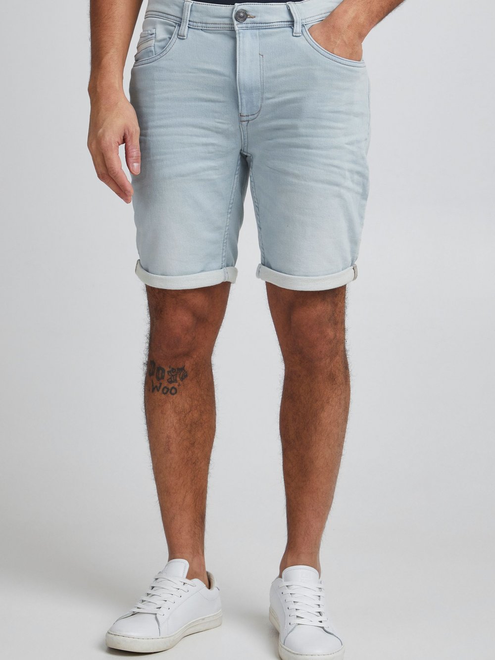 Indicode Jeansshorts Herren Baumwolle