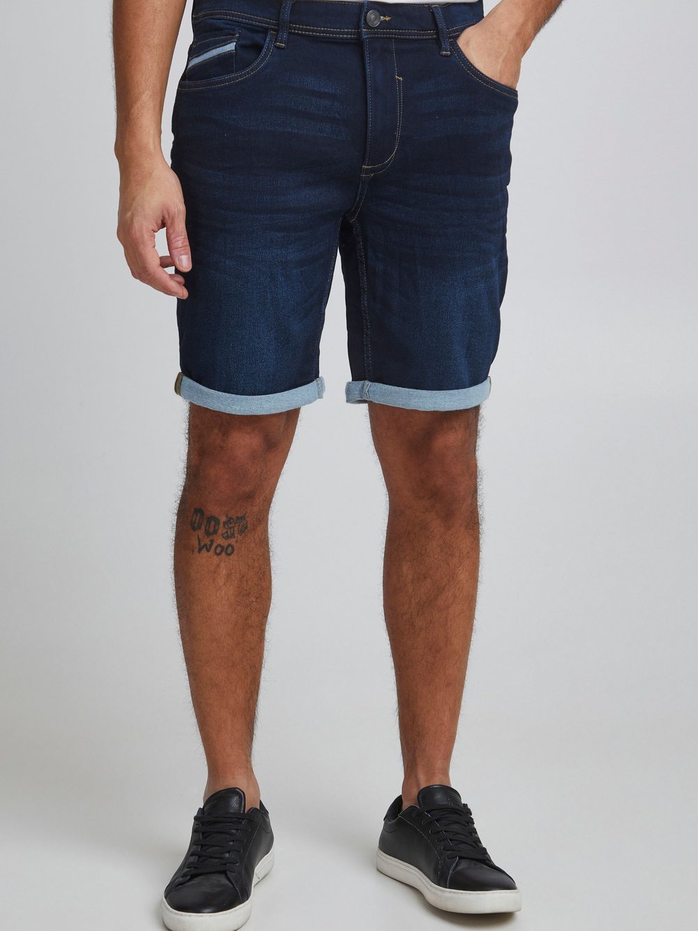 Indicode Jeansshorts Herren Baumwolle