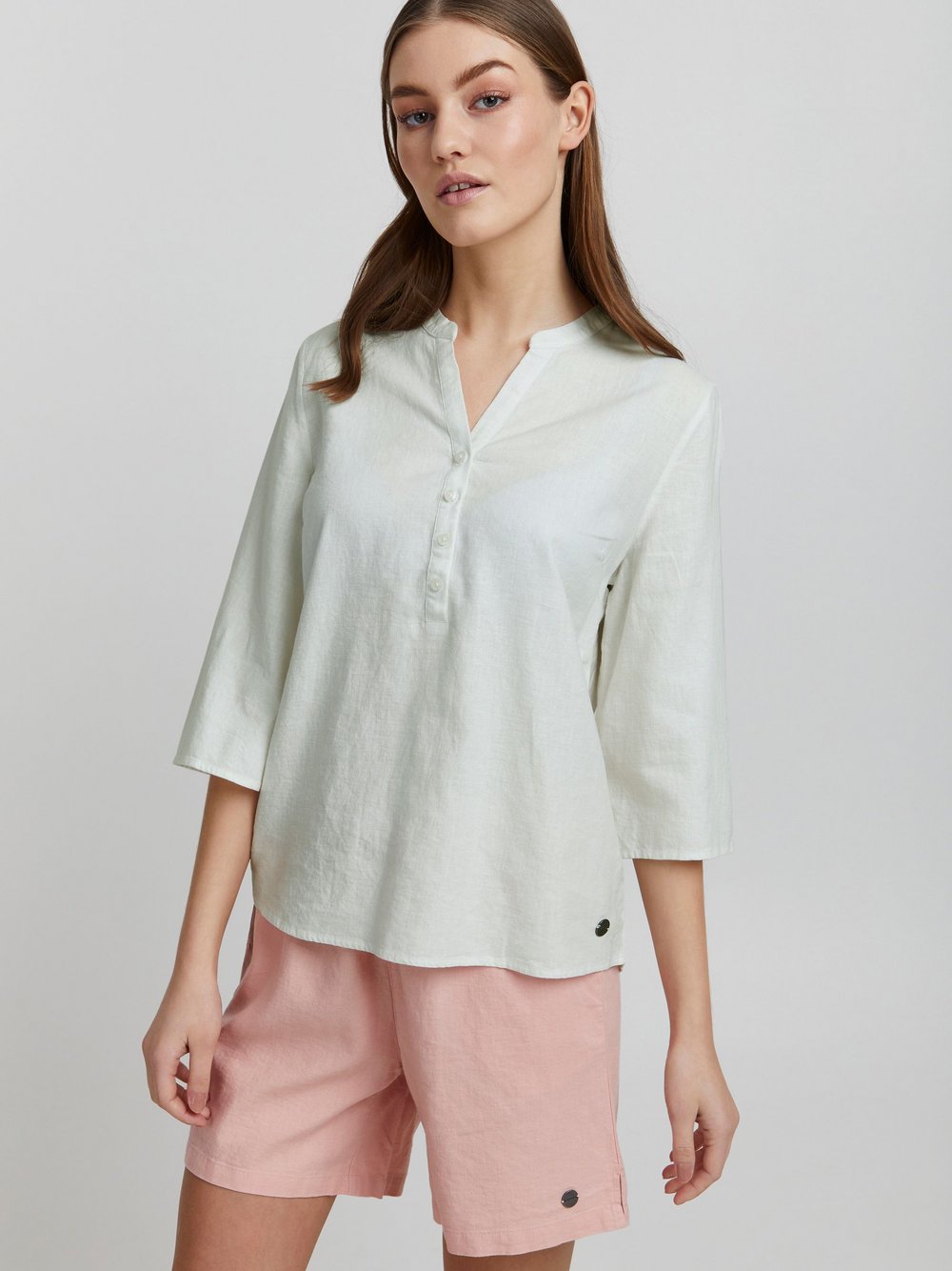 OXMO Shirtbluse Damen Viskose
