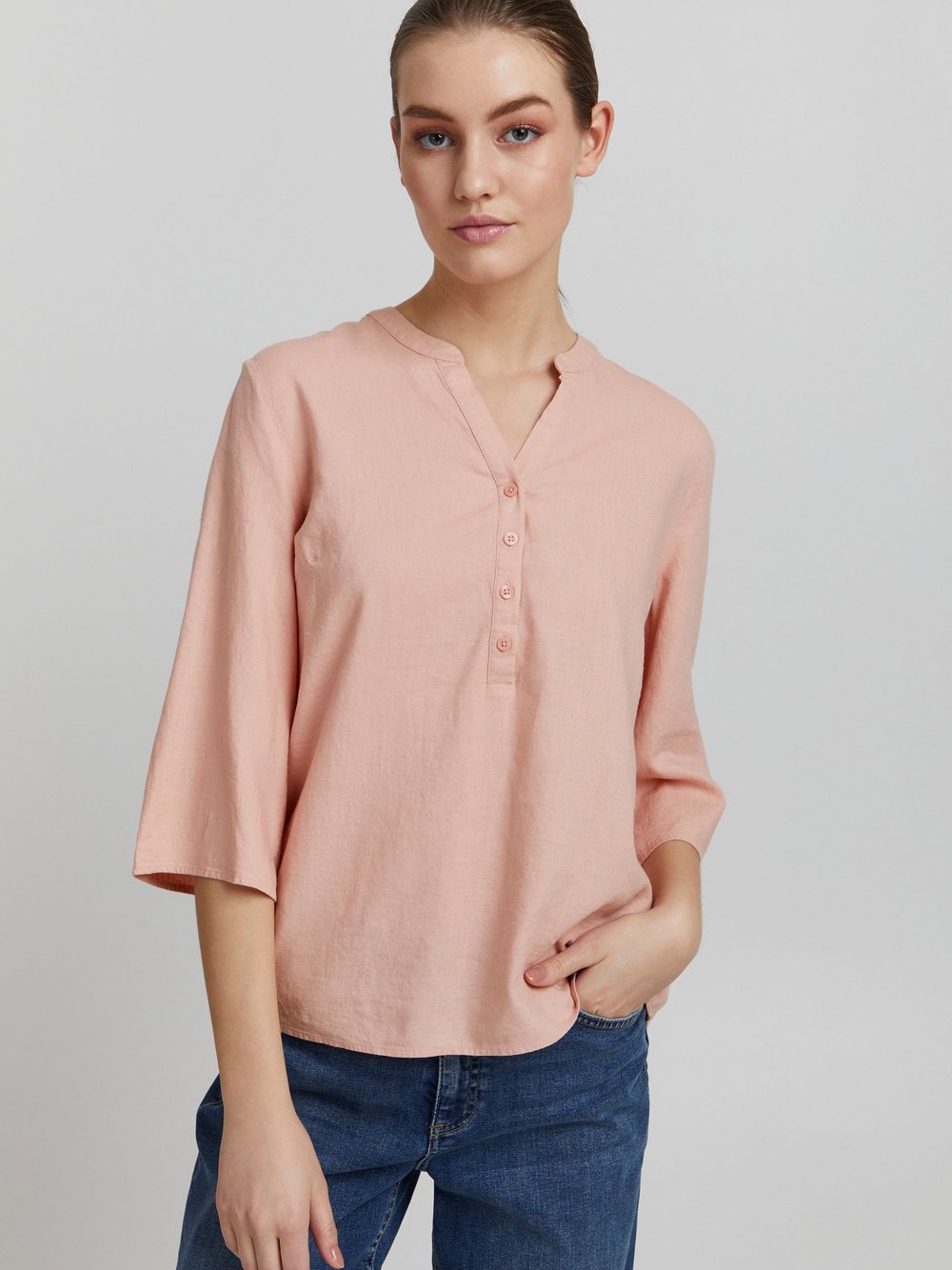 OXMO Shirtbluse Damen Viskose