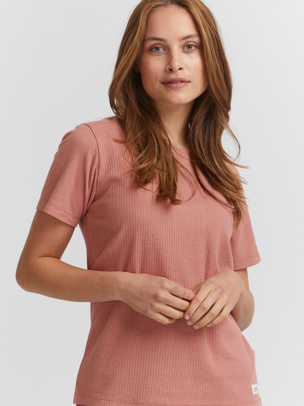 OXMO T-Shirt Damen Baumwolle gestreift