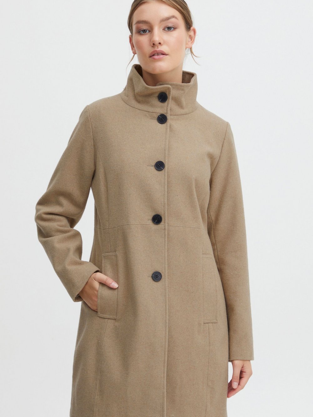OXMO Wollmantel Damen
