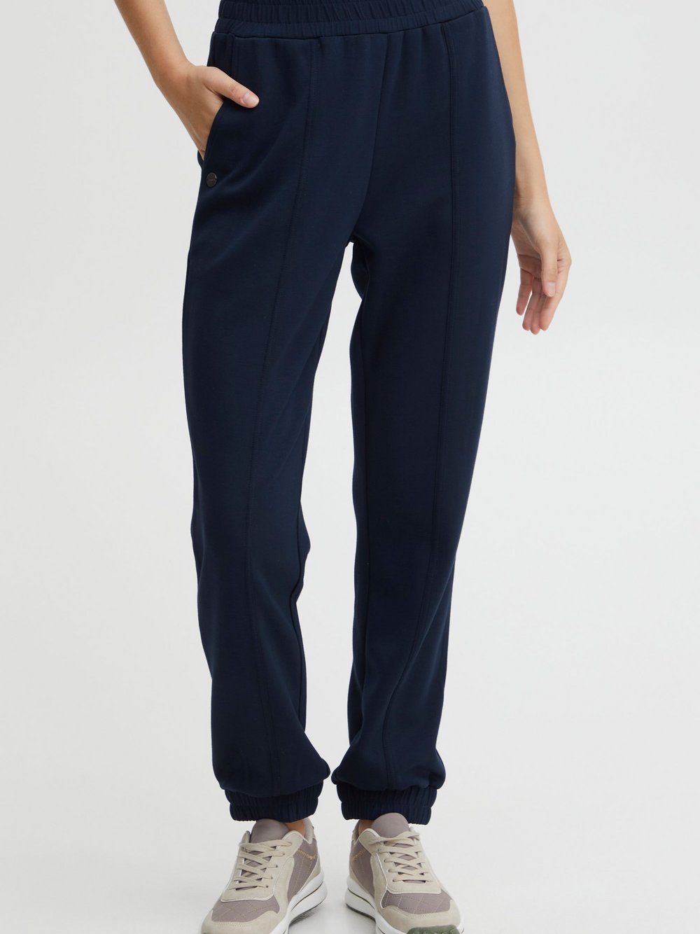OXMO Stoffhose Damen Baumwolle