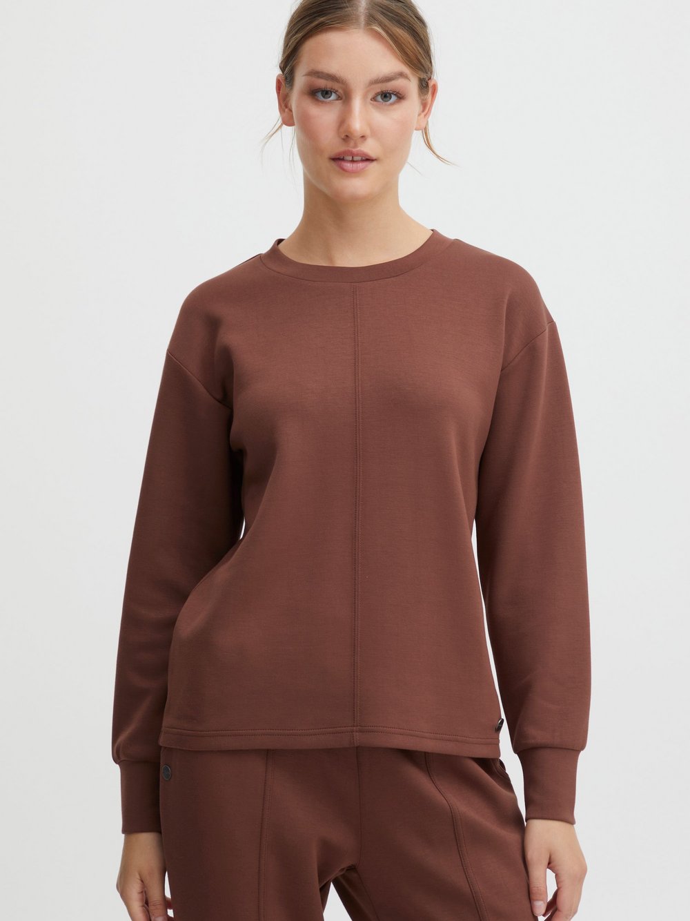 OXMO Sweatshirt Damen meliert