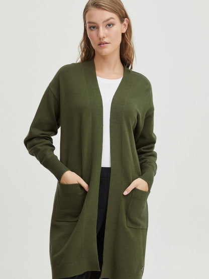 OXMO Strickjacke Damen meliert