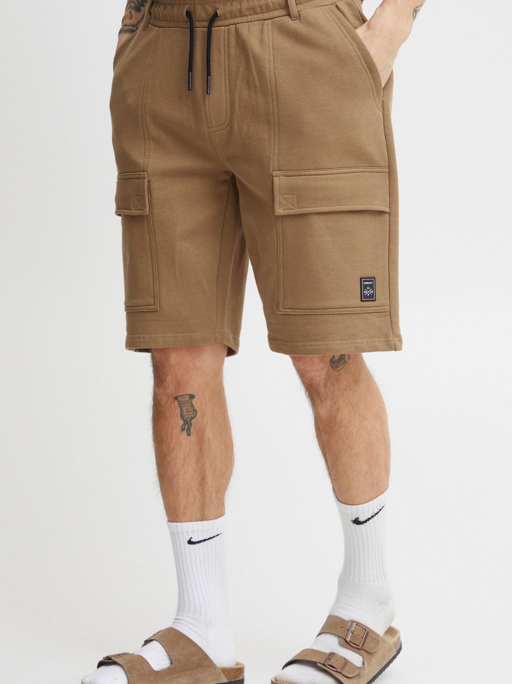 BLEND Cargoshorts Herren Baumwolle