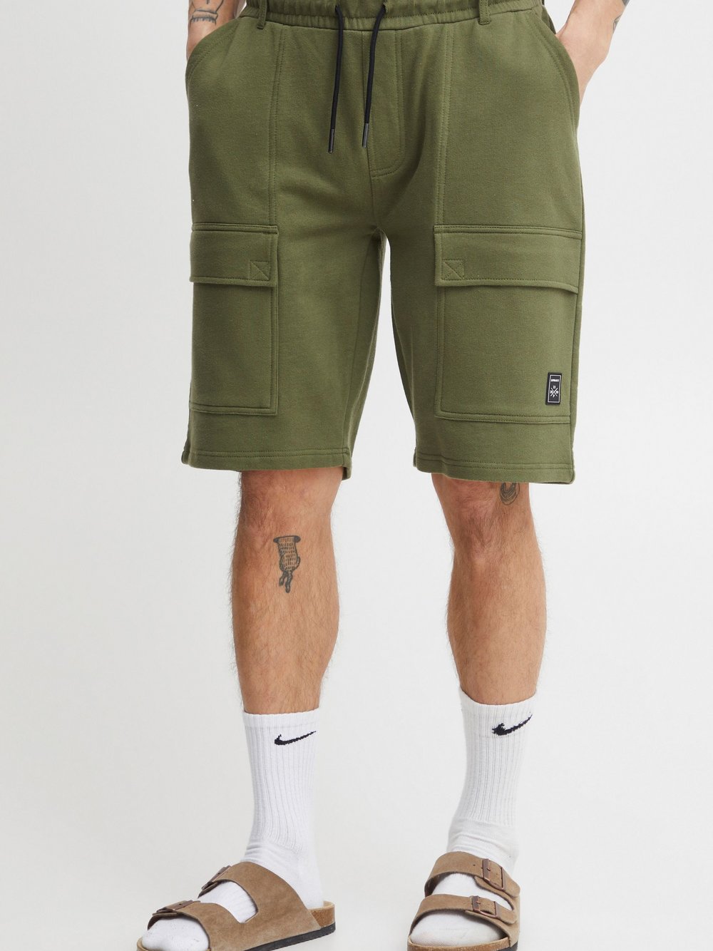 BLEND Cargoshorts Herren Baumwolle
