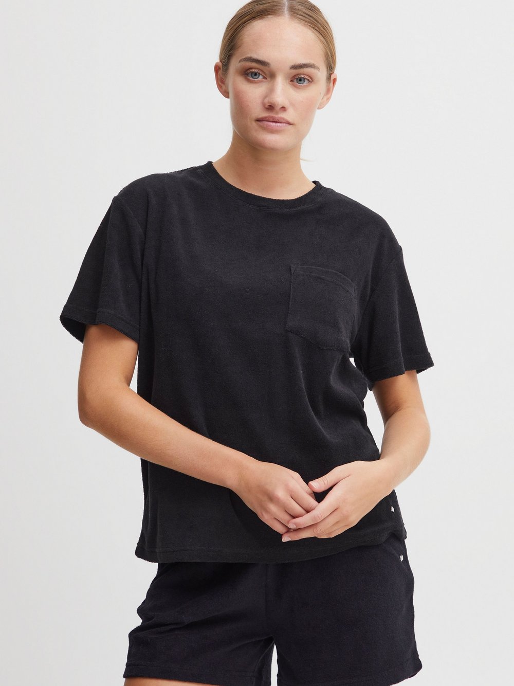 OXMO T-Shirt Damen Baumwolle gestreift