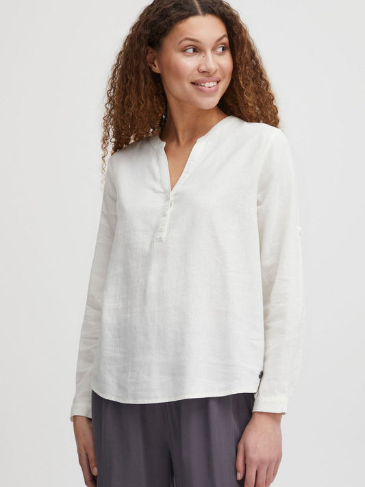 OXMO Langarmbluse Damen