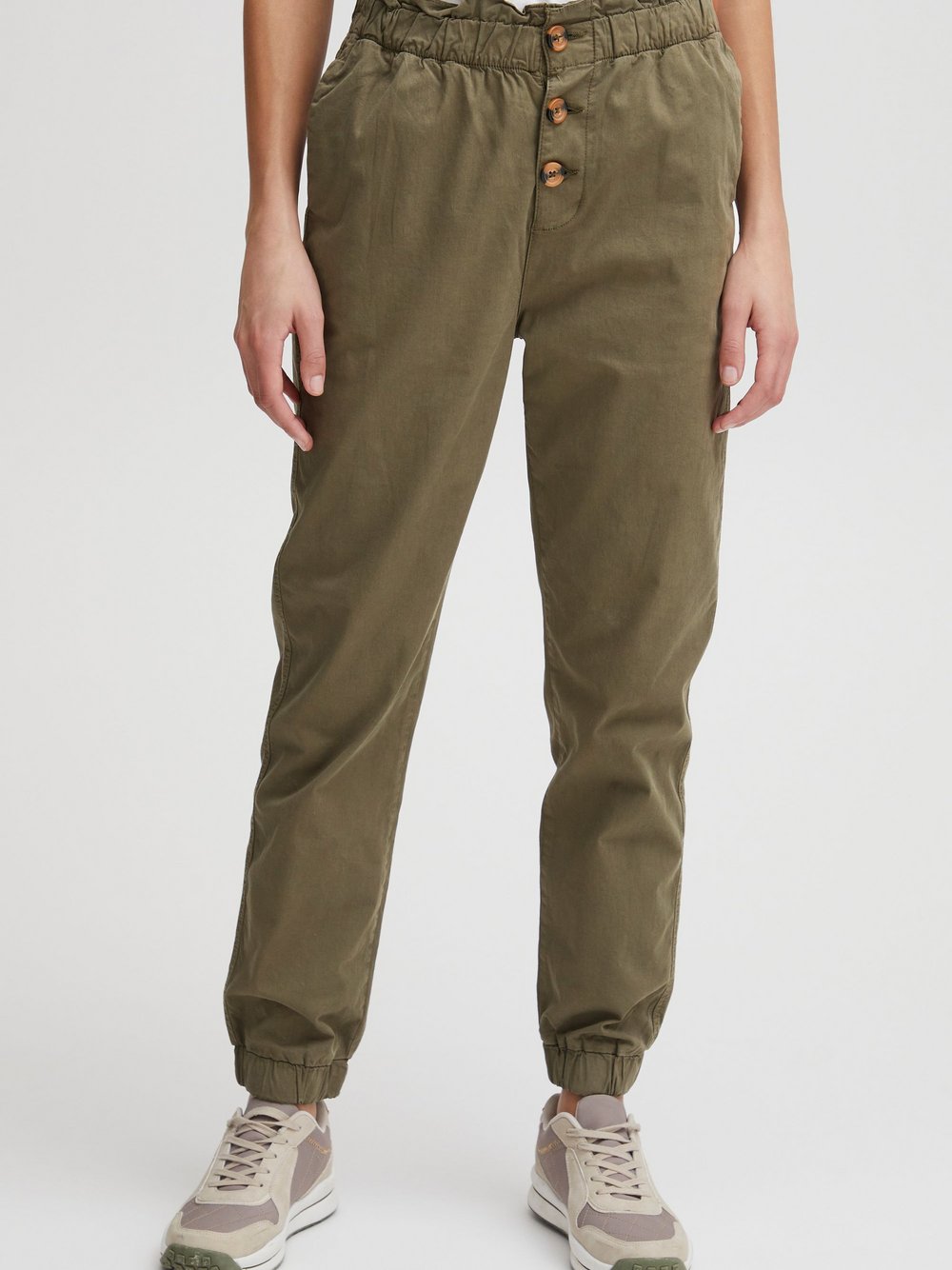 OXMO Stoffhose Damen Baumwolle