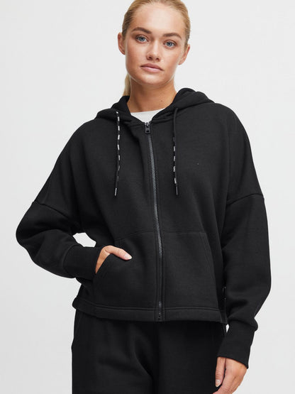OXMO Strickjacke Damen meliert