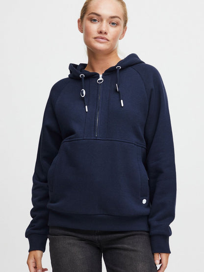 OXMO Strickjacke Damen meliert