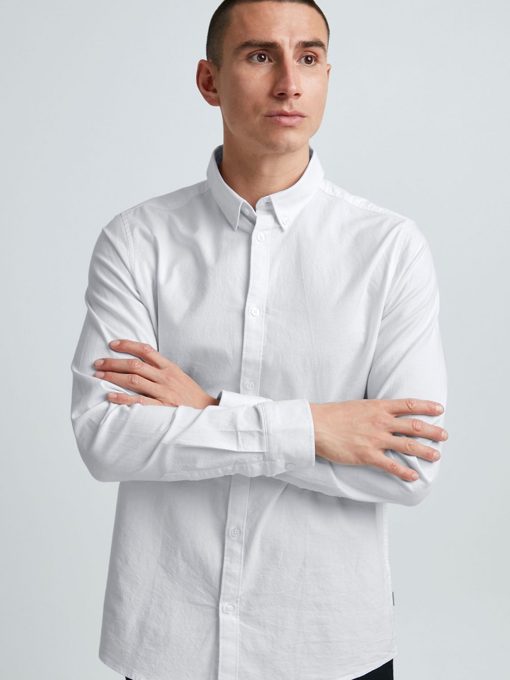 Indicode Langarmhemd Herren Regular Fit gestreift