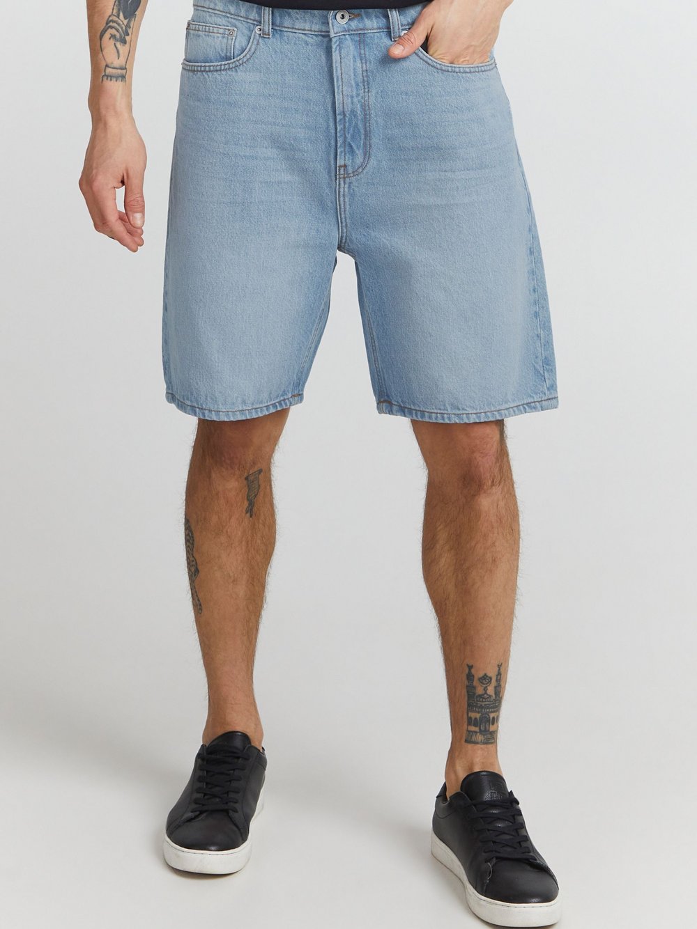 Indicode Jeansshorts Herren Baumwolle