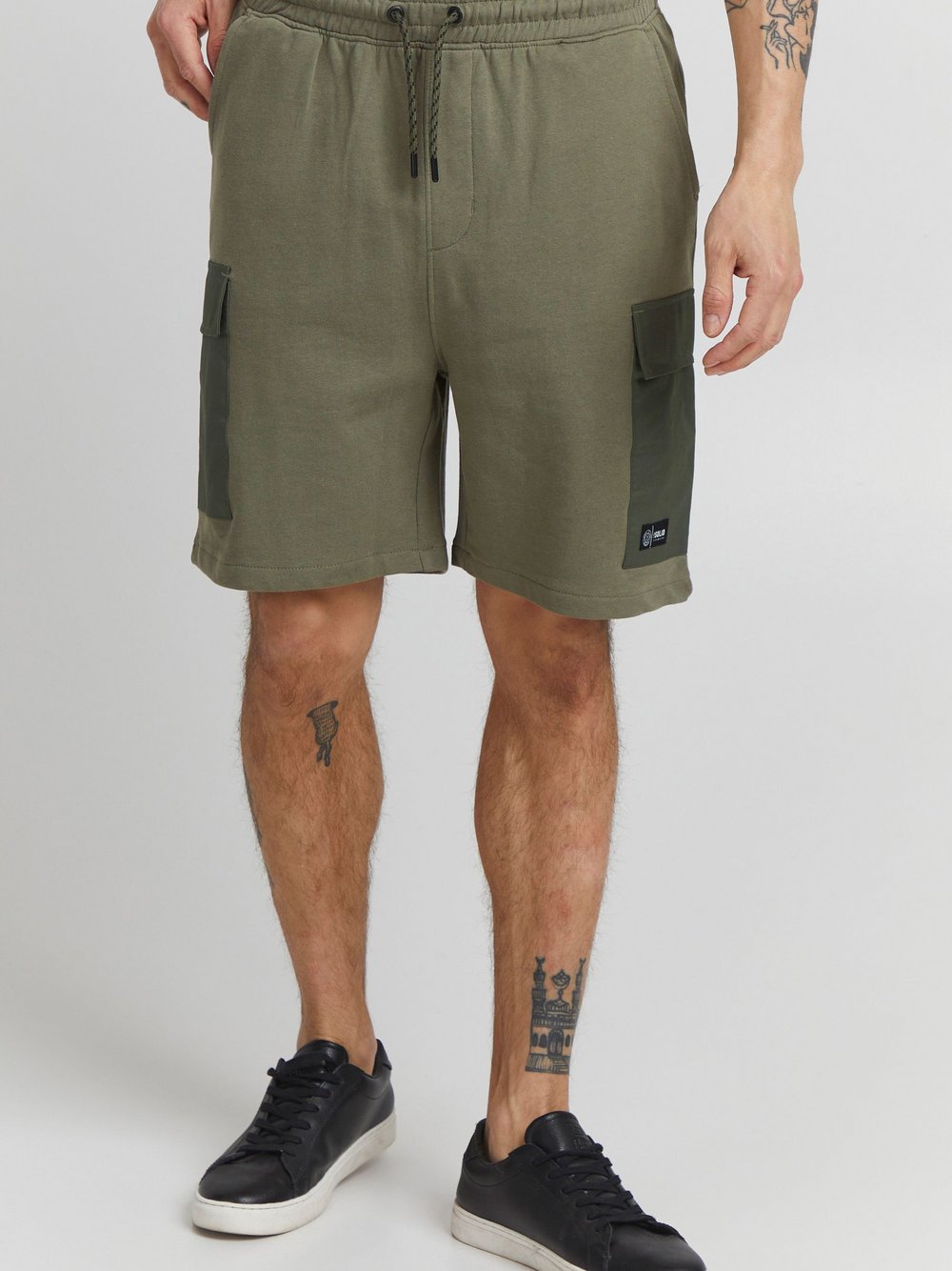 BLEND Cargoshorts Herren Baumwolle
