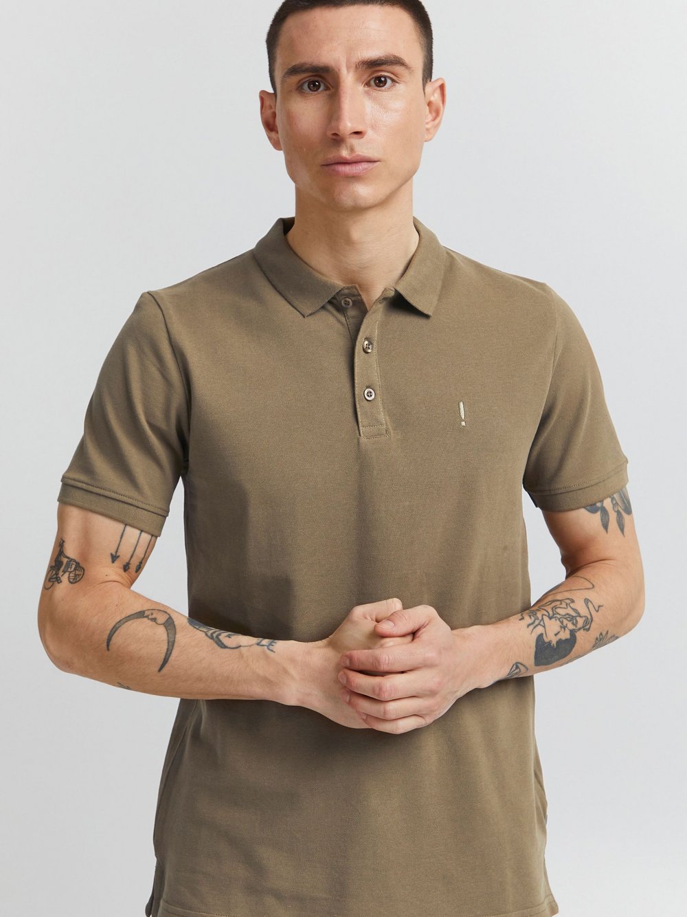 BLEND Poloshirt Herren Baumwolle