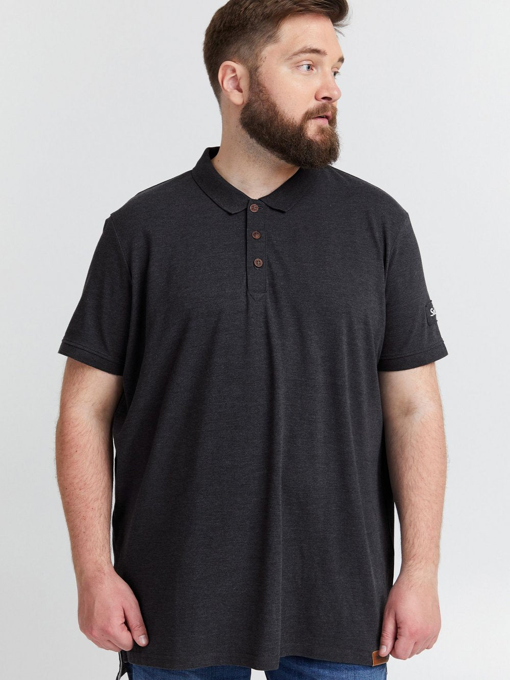 BLEND Poloshirt Herren Baumwolle