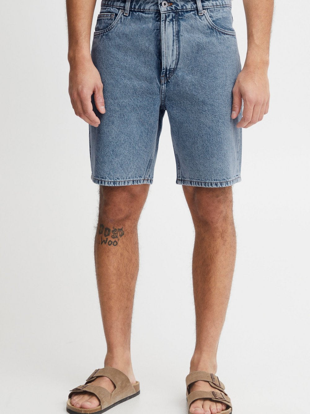 Indicode Jeansshorts Herren Baumwolle