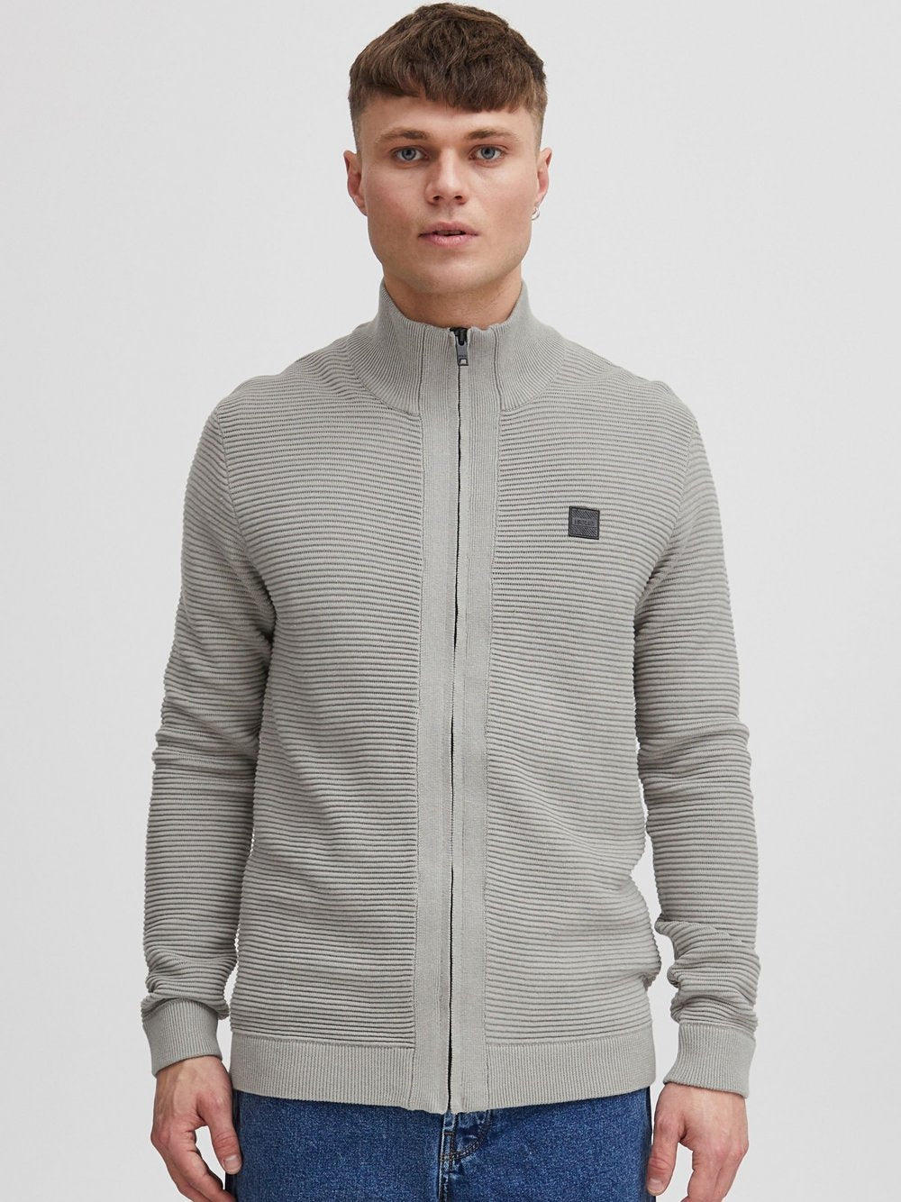 BLEND Strickjacke Herren meliert