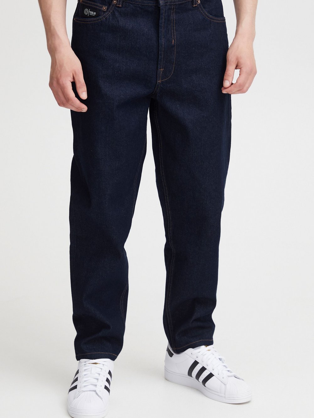 Solid 5-Pocket-Jeans Herren Baumwolle