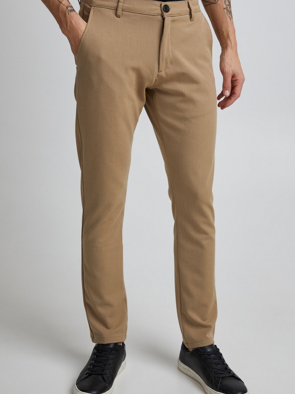 Indicode Chinohose Herren Baumwolle