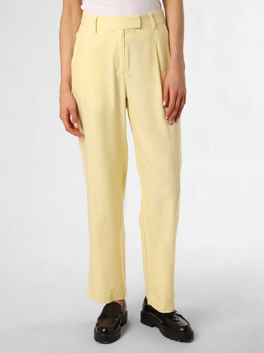 IPURI Hose mit Leinen-Anteil Damen