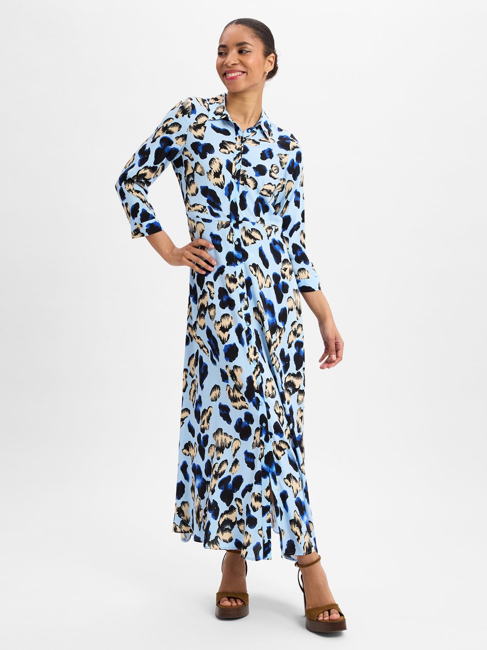 Y.A.S Blusenkleid Damen Viskose