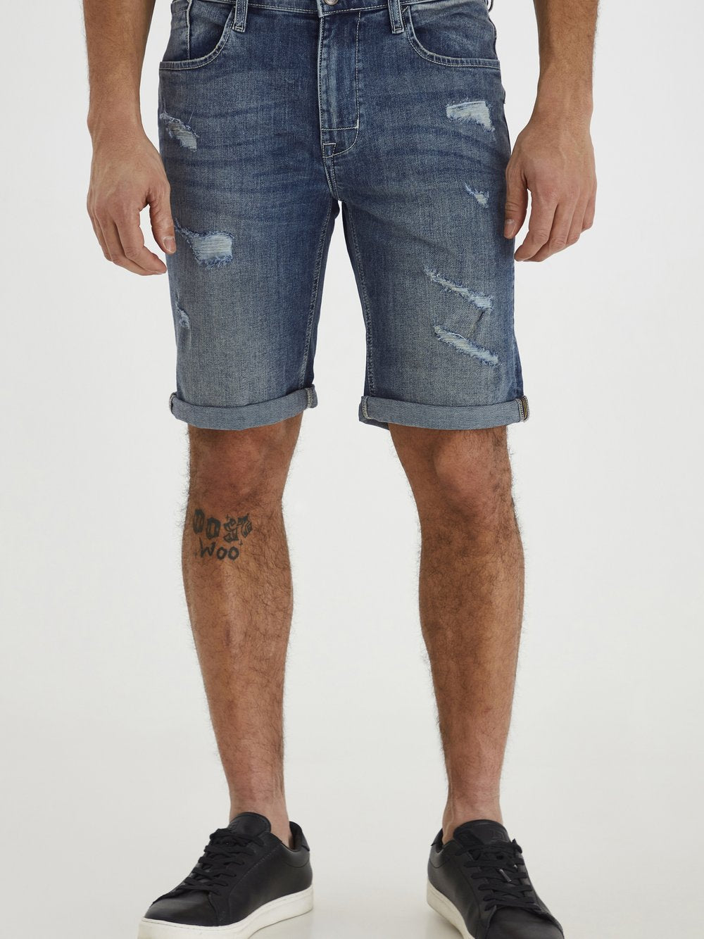 Indicode Jeansshorts Herren Baumwolle