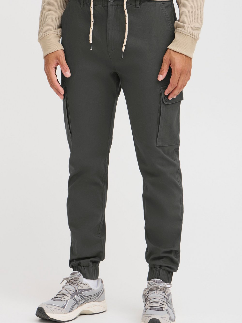 Indicode Cargohose Herren Baumwolle gemustert