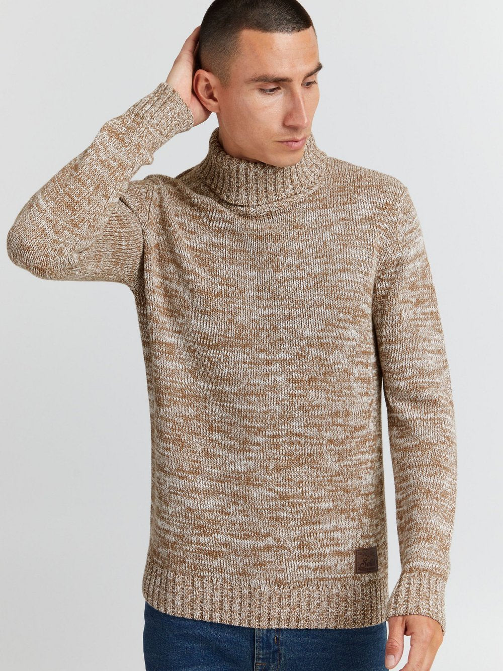 BLEND Weihnachtspullover Herren gemustert