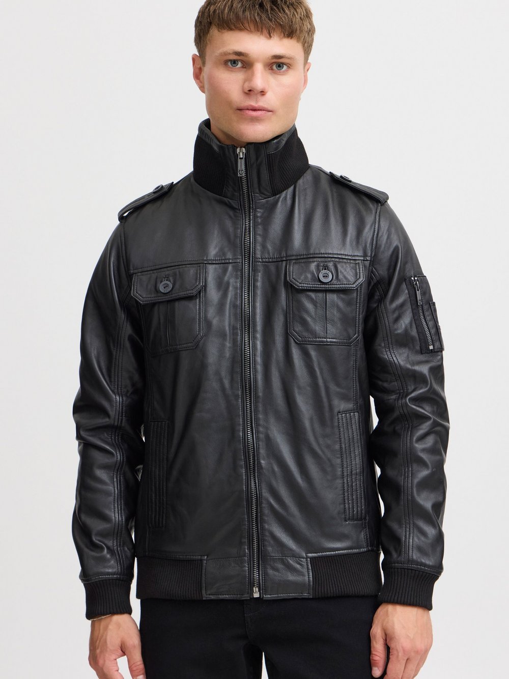 Solid Lederjacke Herren